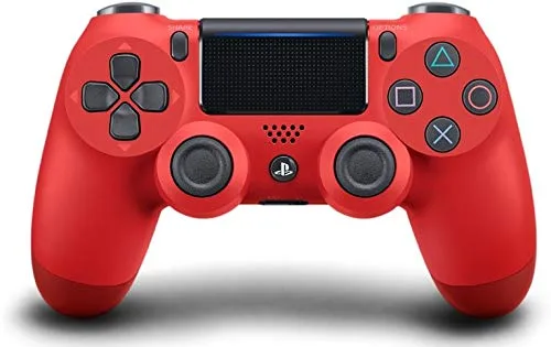 Vista 5 de DualShock 4 Wireless Controller for PlayStation 4 - Magma Red