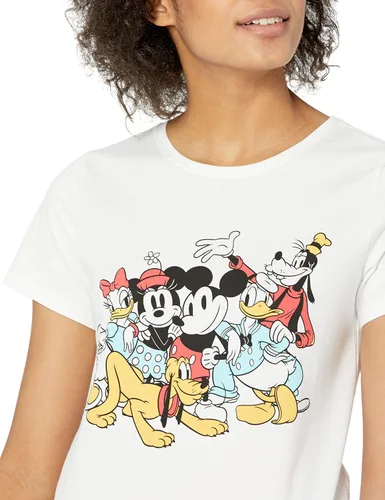 Vista 4 de Tienda Essentials Disney Marvel Star Wars Camiseta de manga corta con cuello redondo para mujer paquete de 2
