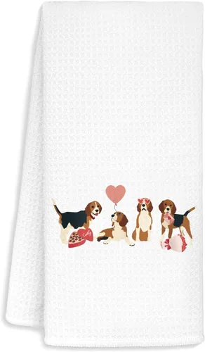 Vista 34 de Jvpke Beagle - Toallas decorativas para cocina y baño, regalos de Beagles para mujeres amantes de los Beagle, regalos para amantes de los Beagle, 16