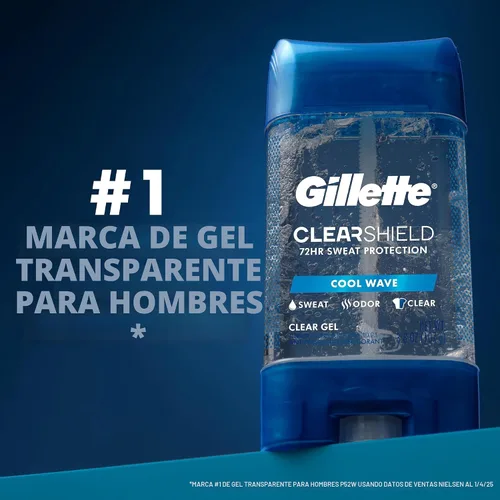 Vista 10 de Gillette Cool Wave, 3.8 oz, 2 unidades (el empaque puede variar)