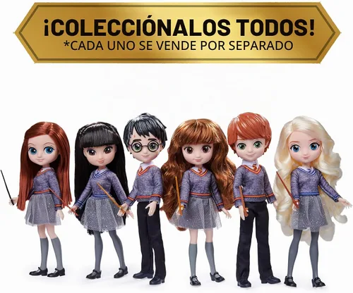 Vista 4 de Wizarding World Harry Potter, muñeco Ron Weasley de 8 pulgadas, juguetes para niños y niñas a partir de 6 años