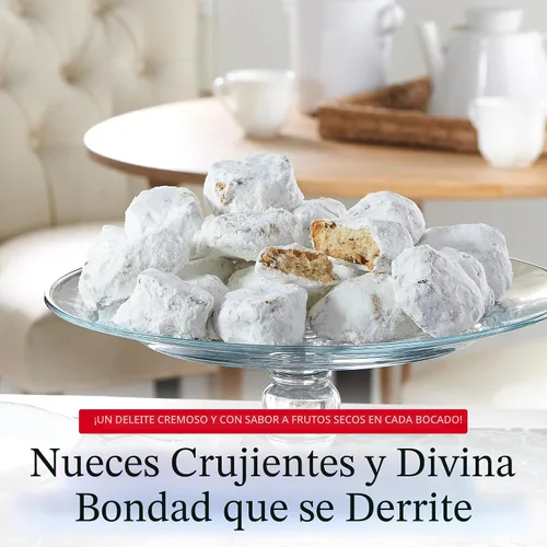 Vista 4 de DAVID'S COOKIES Galletas de mantequilla y nueces pecán Meltaways 907g