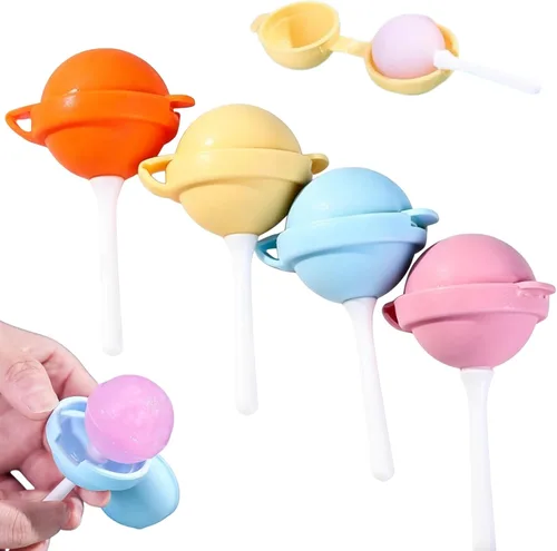 Vista 11 de Moldes de silicona para hacer helados, molde divertido para paletas de paletas 2026, colorido fabricante de paletas para fiestas de verano, molde