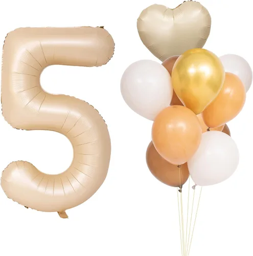 Vista 235 de Globos de 40 pulgadas con números de caramelo, papel de aluminio de helio, globos de látex de Mylar para fiesta de cumpleaños, decoración digital 0
