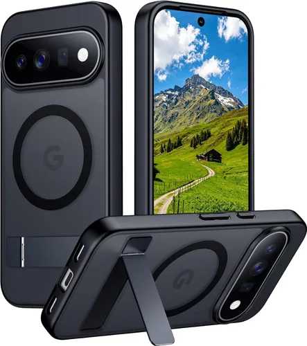Vista 285 de Funda para iPhone 11 con compatibilidad magnética, [Soporte invisible incorporado][Compatible con MagSafe]