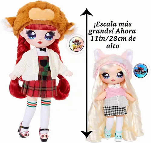 Vista 3 de Na Na Na Surprise - Muñeca de moda para adolescentes Samantha Smartie, muñeca de 11 pulgadas, inspirada en búho