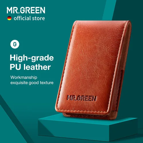 Vista 3 de MR.GREEN Juegos de manicura portátil kits de pedicura herramienta cortaúñas de acero inoxidable estuche de aseo de viaje tijeras de uñas caja