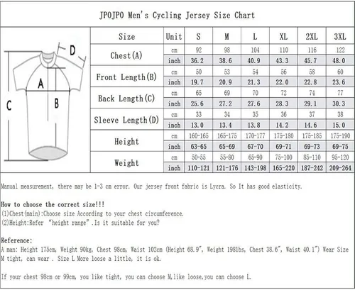 Vista 3 de Maillot de ciclismo para hombre, de verano, para bicicleta