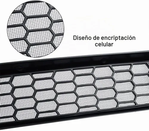 Vista 3 de FASTCHE Rejilla de malla frontal compatible con Tesla Model 3, rejilla de ventilación de entrada de aire, repuesto para accesorios Tesla Model 3