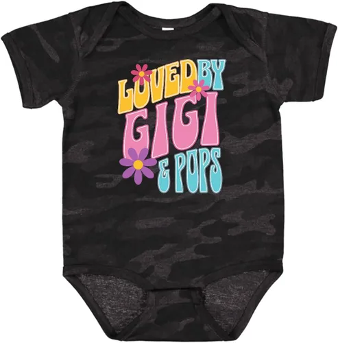 Vista 8 de inktastic Gigi and Pops Love Me - Body de bebé para nieta