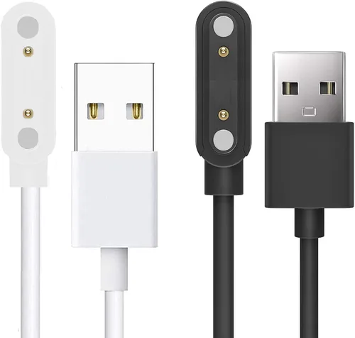 Vista 8 de Lamshaw Cable de carga USB magnético - Cargador de repuesto para reloj inteligente militar EIGIIS K22, K28