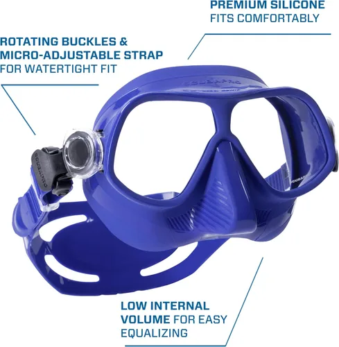 Vista 4 de ScubaPro Steel Comp Freediving Mask
