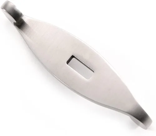 Vista 6 de EZSMITH Protector para fabricar cuchillos (patrón ovalado) (diseñado por Harvey Dean, MS) - (Master Series) - Acero inoxidable