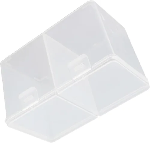 Vista 4 de Recipiente de hisopos de algodón moderno, caja de almacenamiento para almacenar almohadillas de algodón, esmalte de uñas, gel, purpurina, diamantes