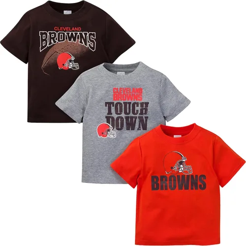 Vista 40 de Gerber NFL - Paquete de 3 camisetas de manga corta para bebé