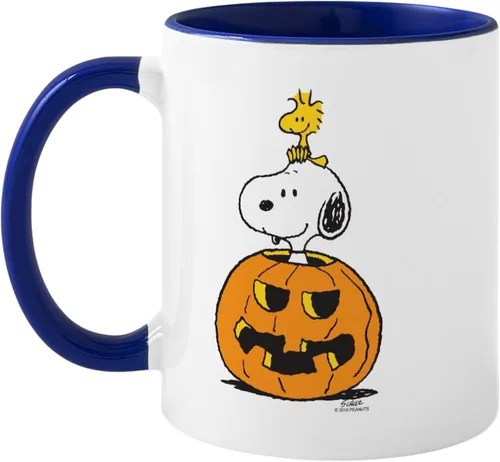 Vista 145 de CafePress Sincere Pumpkin Patch Mug Taza de café de cerámica de 11 oz (11.0 fl oz)