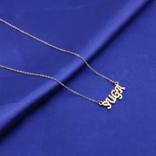 Vista 5 de Collar con dije de estrella Kpop, regalo inspirador para mujeres y niñas