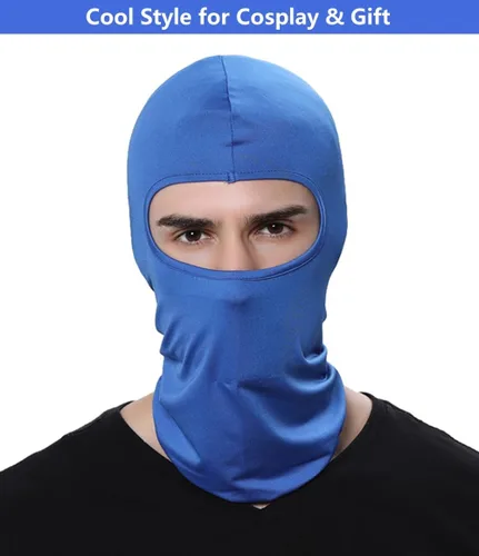 Vista 5 de Balaclava Ski Mask Head Mask Full Face Mask Windproof Face Cover Sun UV Protection Scarf Men Women Outdoor Sport Cycling Cap