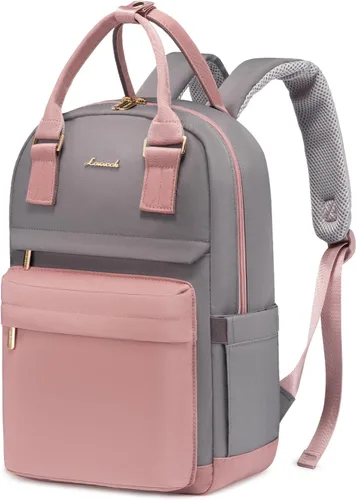 Vista 10 de LOVEVOOK Mini mochila para mujeres y niñas, elegante mochila impermeable con puerto USB, bonita mochila para la escuela, viajes, fiestas, Negro