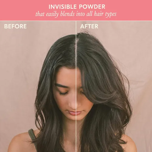 Vista 2 de DAE Champú en polvo seco Fairy Duster - Ingredientes naturales sin aerosol, absorbe aceite y refresca las raíces