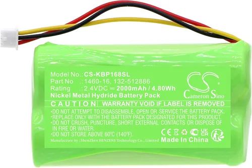 Vista 3 de Cameron Sino Batería para programador Kaba 1460 PN: Kaba 132-512886, 1460-16 2000mAh / 4.80Wh