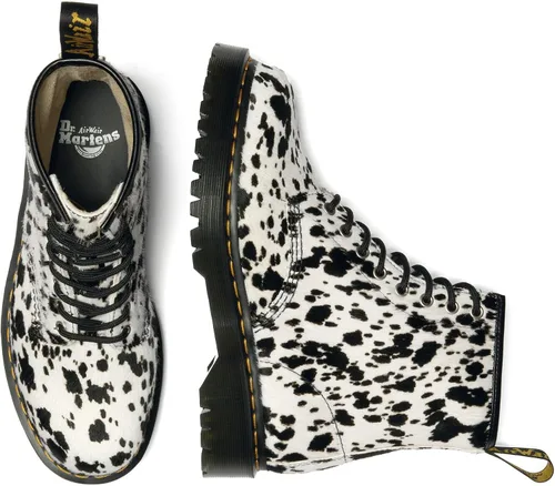 Vista 8 de Dr. Martens, Botas industriales ligeras para mujer Maple Zip con puntera de acero