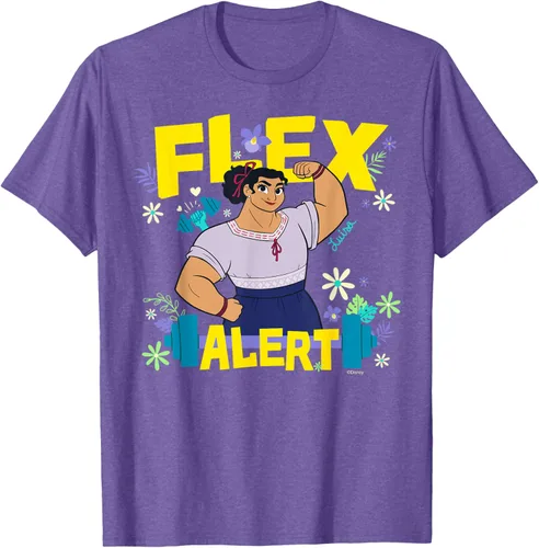 Vista 10 de Disney Encanto Luisa Madrigal Flex Alert Camiseta, Negro