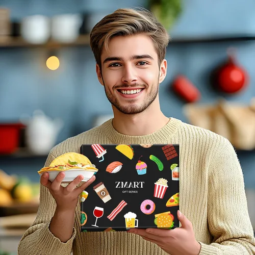 Vista 16 de Zmart Funny Gifts for Men - Pineapple Avocado Socks for Teens, Popcorn Sushi Sauce Socks