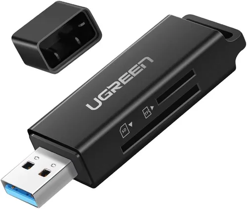 Vista 8 de UGREEN Lector de tarjetas SD portátil USB 3.0