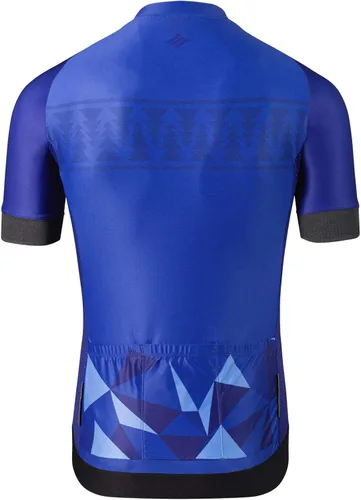 Vista 2 de Santic Camiseta de ciclismo para hombre, manga corta, camisas de ciclismo de montaña, chaqueta de bicicleta con bolsillos