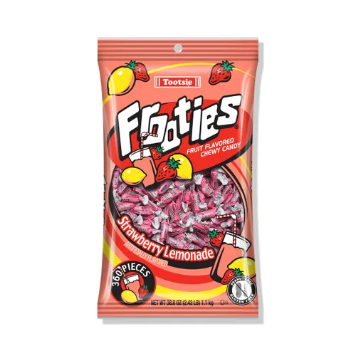 Vista 7 de Caramelos masticables Frooties de Tootsie Roll, sabor a sandía - 360 unidades, bolsa de 38.8 onzas