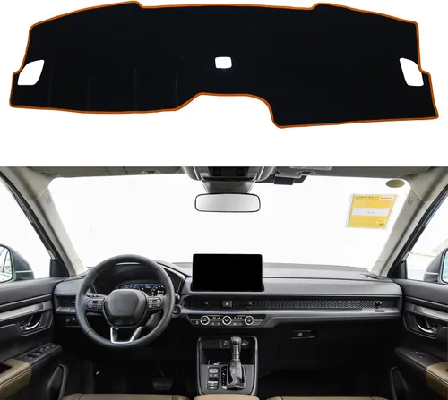 Vista 8 de Cubierta de salpicadero para Honda CR-V CRV Accesorios 2023 2024 2025 2026, cubierta de tablero, alfombra de consola central, protector