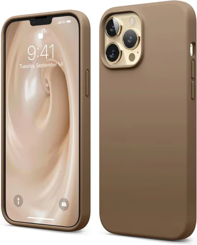 Vista 14 de elago Funda compatible con iPhone 13 Pro Max, de silicona líquida, funda protectora de cámara de cuerpo completo, a prueba de golpes, funda delgada