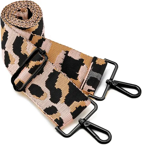 Vista 118 de ZOOEASS Hebillas de níquel Correa ancha para el hombro ajustable de repuesto para cinturón de pistola, hebilla de guitarra estilo bandolera