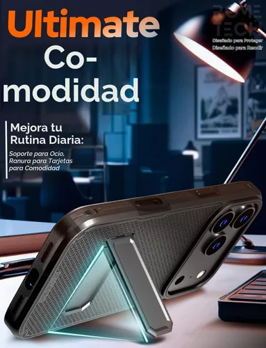 Vista 7 de Funda diseñada para iPhone 17 Pro Max con funda de clip para cinturón