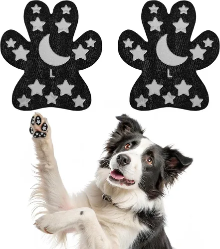 Vista 8 de BEAUTYZOO Protector de Patas de Perro para Pavimento Caliente, Agarres Antideslizantes para las Patas de Perros Mayores, Almohadillas de Tracción