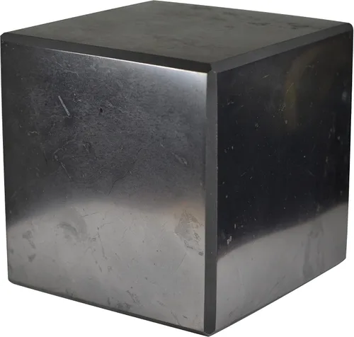 Vista 20 de Shungite World Cubo de shungite auténtico pulido de 1.18 pulgadas / 1.18 pulgadas, cristal curativo natural, cubo negro real, protección