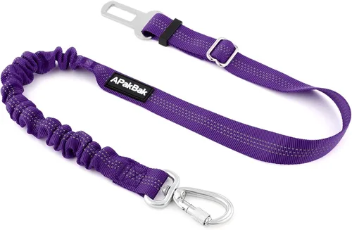 Vista 12 de Cinturón de seguridad para perro para automóvil, arnés ajustable para perros pequeños, medianos y grandes, restricción de seguridad de viaje