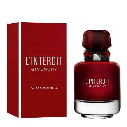 Vista 4 de Linterdit Rouge de Givenchy para mujer - Espray EDP de 2.7 onzas