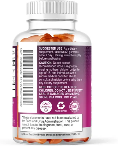 Vista 8 de CoQ10 - Gomitas Coenzima Q10 100 mg por porción, 3 veces de fuerza, alta absorción, suplementos antioxidantes para apoyo a la salud cardíaca