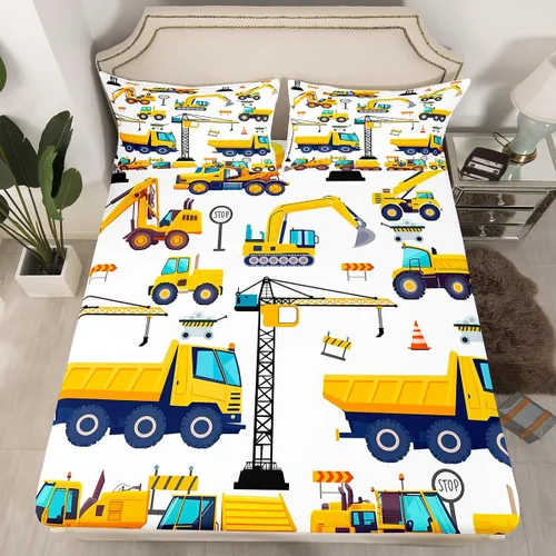 Vista 12 de Erosebridal Sábanas de Cama para Niños de Gato Lindo Tamaño Twin Línea de Arcoíris Neón Sábana Ajustable de Gato con Bolsillo Profundo para Niñas