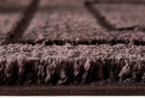 Vista 7 de WPM - Juego de alfombras de baño y cortina de ducha con estampado de leopardo animal, alfombra de baño absorbente de lujo, alfombra de contorno