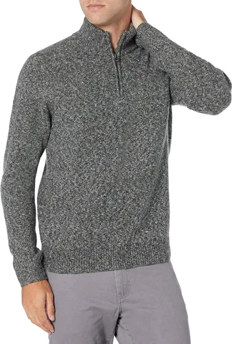 Vista 2 de Tienda Essentials - Suéter de manga larga con cremallera para hombre