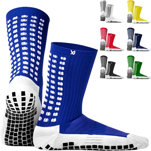 Vista 17 de LUX Sports Calcetines de Doble Agarre - Calcetines de Agarre para Fútbol para Hombres y Mujeres. Rendimiento y Comodidad GripArray