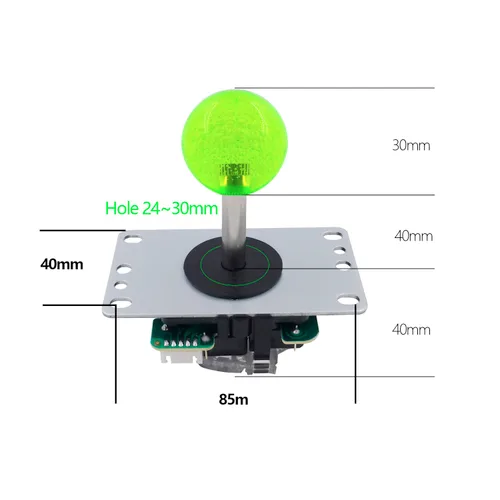 Vista 7 de SJJX Arcade Game DIY Kit 2 Player Zero Delay USB Encoder Button Joystick Controller for Retro Raspberry MAME Jamma NES PC Windows