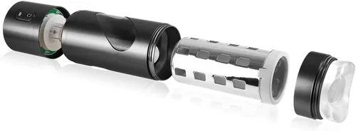 Vista 5 de Pipedream Pdx - Masturbador recargable Roto Bator, boca Mouth