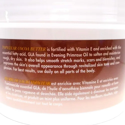Vista 2 de Topiclear Tarro de crema de manteca de cacao de 18 oz