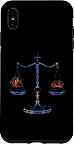 Vista 11 de Funda para iPhone 16 con corazón y cerebro