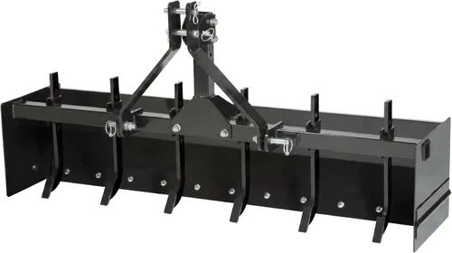 Vista 10 de IMPACT IMPLEMENTS® Paquete de 7 Piezas CAT-0 para Tractores de Césped/Jardín. Incluye raspador de caja, rastrillo, arado, cuchilla, cultivador