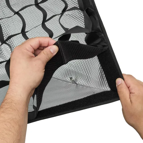 Vista 3 de Glow Rejilla de caja de huevos resistente para caja de luz ParaSnap de 40x40